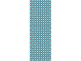 Скатерть 45*145см дорожка Полоски МТ71-130 голуб. (М)