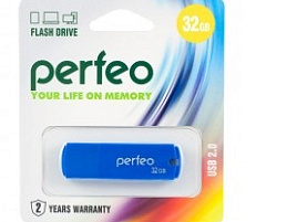 Флеш-драйв Perfeo USB 32Gb C05 синий