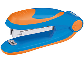 Степлер Berlingo №10 DSp_10015 "Fuze" до 15л., 50 скоб, пластиковый корпус, голубой