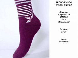 Носки Женские 2С40 Поворино ЗИМА