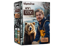 Набор мужской BioProvince  MensTotems (гель д/д 250мл Эвкалипт+гель д/д250мл Цитрус)