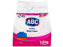 Стиральный порошок ABC  1,5кг автомат Для цветного