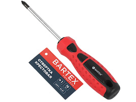 Отвертка крест. 0*75 Бартекс 317419