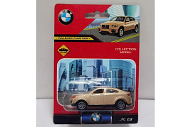 Машина металлическая 2306C0667-R4 BMW X6 7,5см