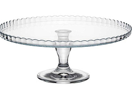 Блюдо стекло 32,2см 95117 Patisserie на ножке