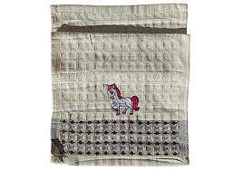 СГ Полотенце кухонное 50*29 Лошадка рубчик