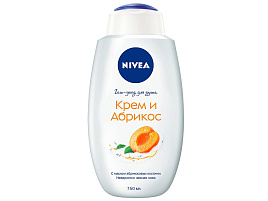 Гель для душа Nivea М Крем абрикос 750мл.