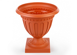 Вазон 9л Олимпия М9033 коричневый