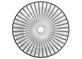 Блюдо стекло 25см 24с2397 Магия