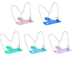 Подставка для книг ПК-31120 "Премиум", пастельные цвета, ассорти