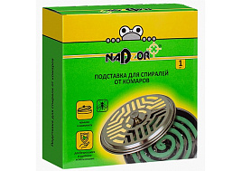 Комары Подставка с крышкой для спирали Nadzor