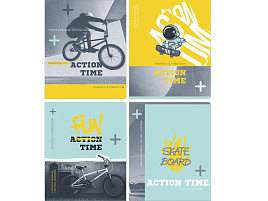 Тетрадь 96л.  Т5ск96_вл 11110 "Активное время", выб. лак