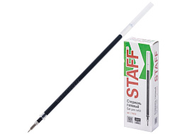 Стержень гел. STAFF 170232 черный 135мм, евронаконечник 0,5мм