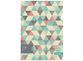 Папка-уголок Berlingo LFp_A4201 "Triangle", А4, 200мкм, с рисунком