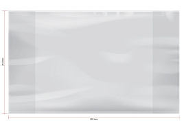 Обложка для дневников и тетрадей ArtSpace PETc 210.90 90 мкрн, полиэтилен, 210*350мм