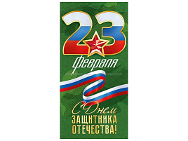 Конверт для денег 23 февраля П95,985