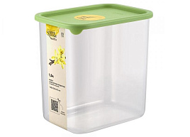 Банка для сыпучих пластик 1,5л 168210050/1682 Sugar&Spice Vanilla фисташка