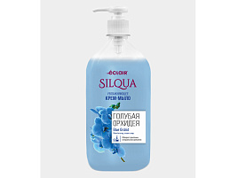 Мыло жидкое Eclair Silqua 830мл.дозатор  крем Орхидея М