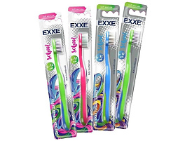 Зубная щетка Детская EXXE school 6-12 лет мягкая 8447