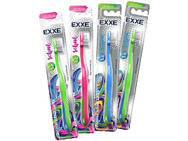 Зубная щетка Детская EXXE school 6-12 лет мягкая 8447