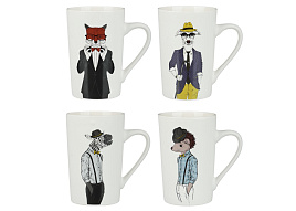 Кружка 380мл 806-356 Джентельмены