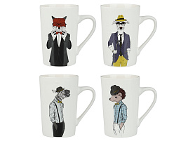 Кружка 380мл 806-356 Джентельмены