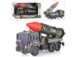 На батарейках WY650C Машина. Военная техника X-001 с ракетной установкой