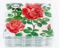 Салфетки 40л.Design Земляника