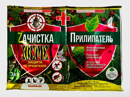 ИНС Зачистка 13мл + прилипатель от садовых вредителей 7036