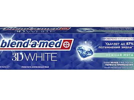 Зубная паста Бленд-а-Мед 100мл 3D White Нежная Мята(P&G)