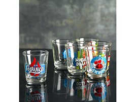 Набор стопок 6шт 1250-Д Крепкие напитки