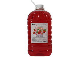 Мыло жидкое 5л. Presto Vоронежское Zемляничное бутыль