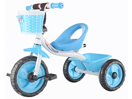 Велосипед детский XEL-578T-2 трехколесный бело/голубой