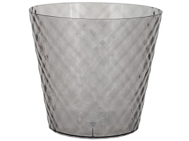 Кашпо цветочное 1,6л Кристалл 671110108/7710 ночная река с/п