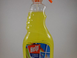 Средство для стекол Хэлп 750мл Курок Лимон 0701