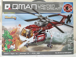 Конструктор Брик 12027 Вертолет