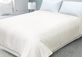 Плед-покрывало 200*220 Silvano №81 велсофт кремовый 511750/6548