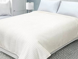 Плед-покрывало 200*220 Silvano №81 велсофт кремовый 511750/6548