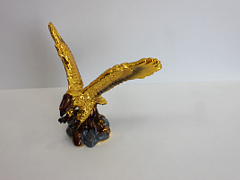 Статуэтка Фэн Шуй Орел золото №10