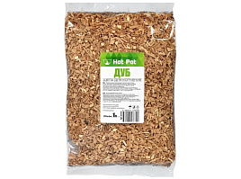 Щепа для копчения Дуб 1л HotPot 61665