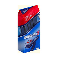 Станок для бритья Gillette-2 одн. 10шт.уп.4293