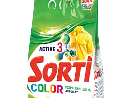 Стиральный порошок Sorti Автомат  М 2400г Колор