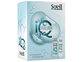 Набор женский Soell IQ Hyaluron(мицел.вода+тоник)