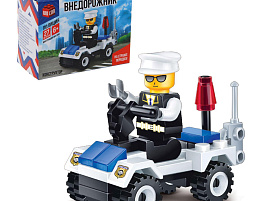 Конструктор Брик 1426834 Полиция. Внедорожник 27дет