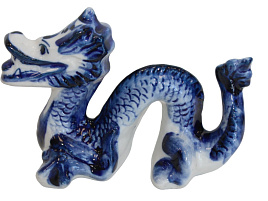 Сувенир Гжель Дракон №50