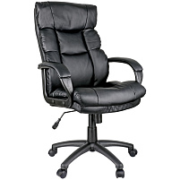 Кресло Helmi HL-E10 "Forum" LT, экокожа черная