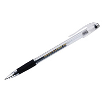 Ручка гел. Crown HJR-500R черная 0.5мм, грип