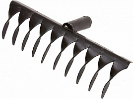 Грабли витые 10-ти зубые без черенка 7436