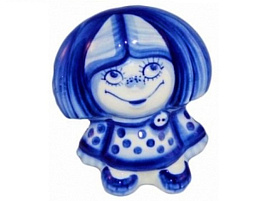 Сувенир Гжель Оберег 4034 8,5см