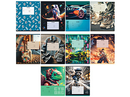 Тетрадь 12л. линия  Т5ск12 60270 "Mix-10. Мальчики"